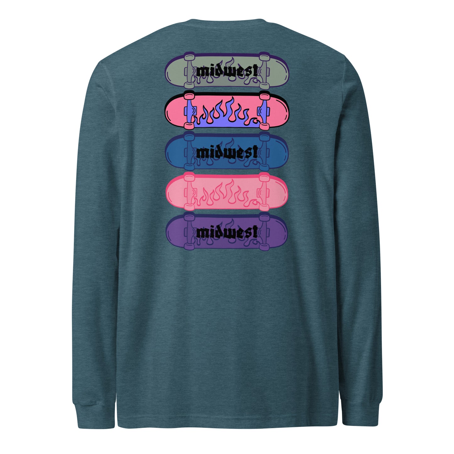 MDWST Board - Unisex Long Sleeve Tee