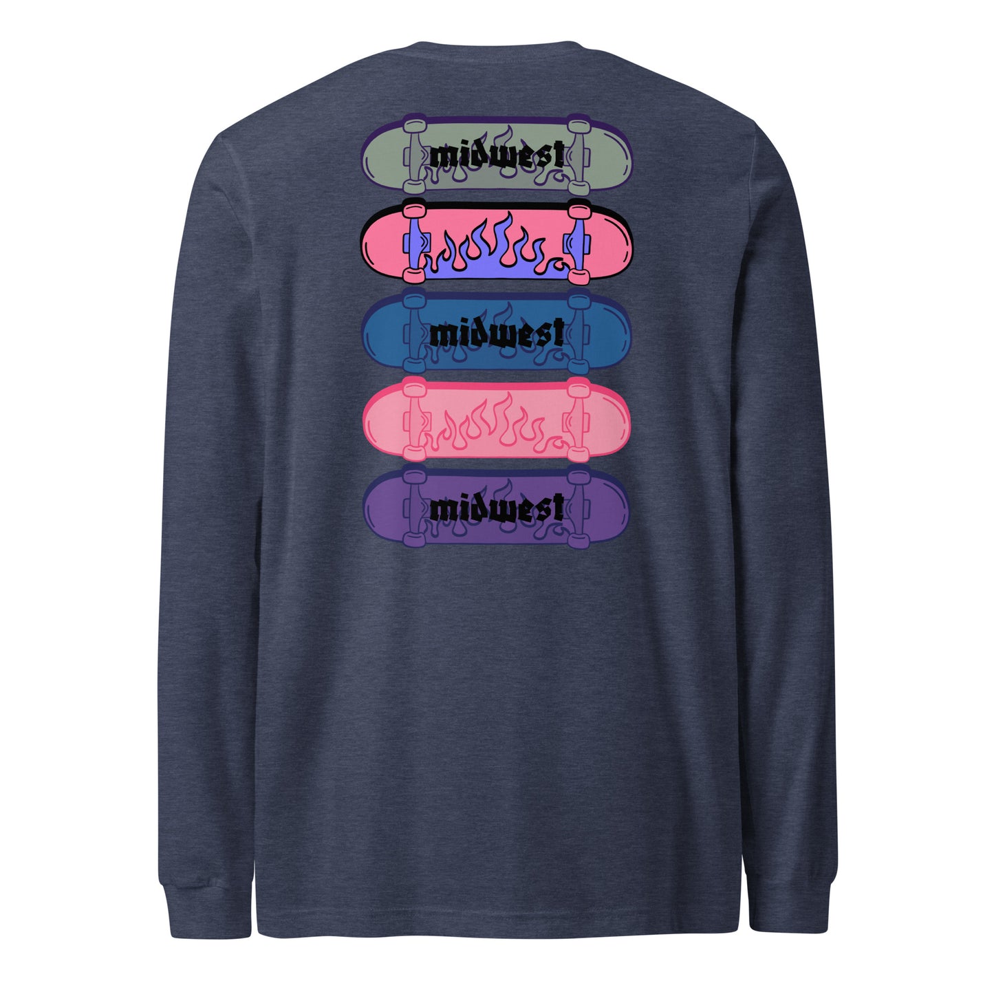 MDWST Board - Unisex Long Sleeve Tee