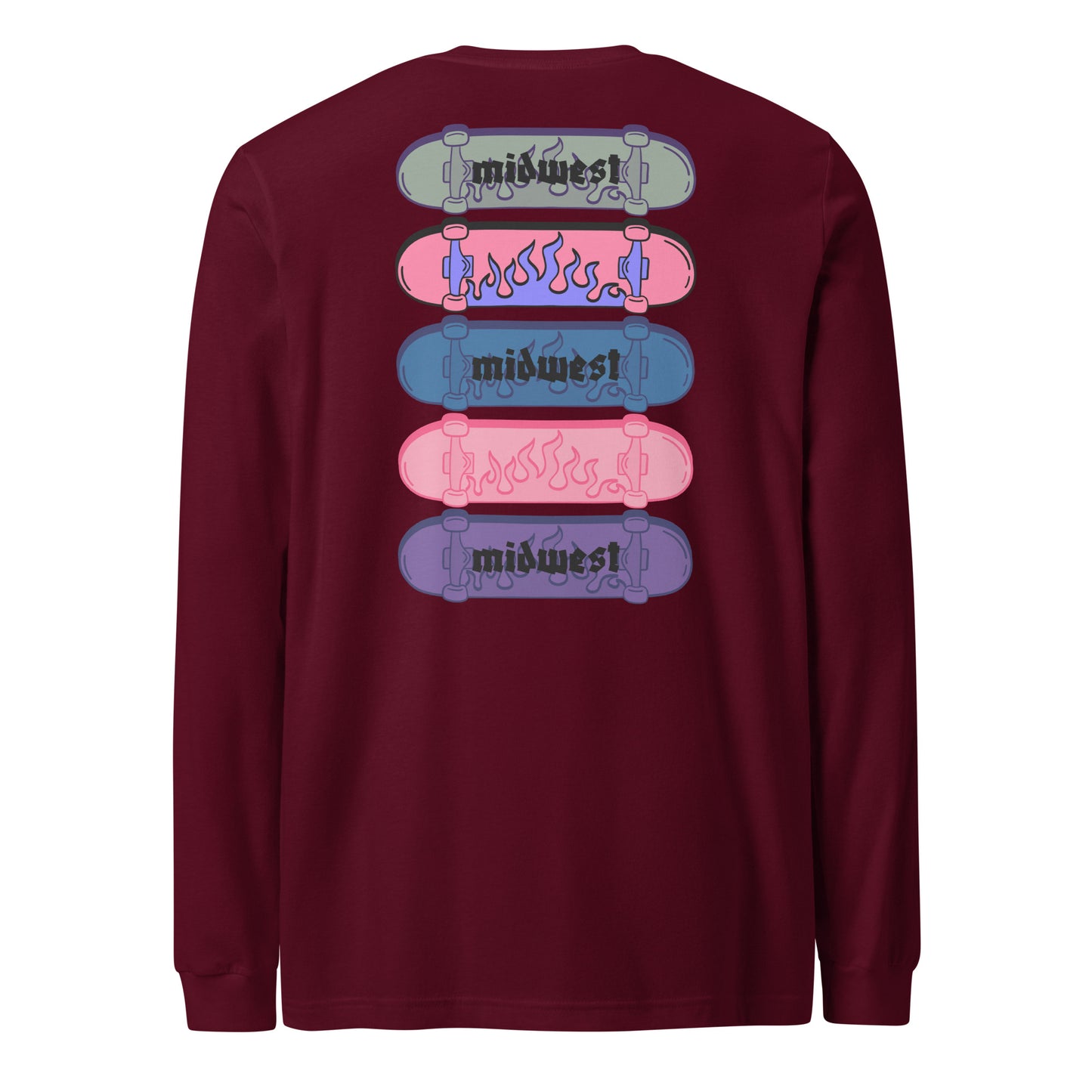 MDWST Board - Unisex Long Sleeve Tee