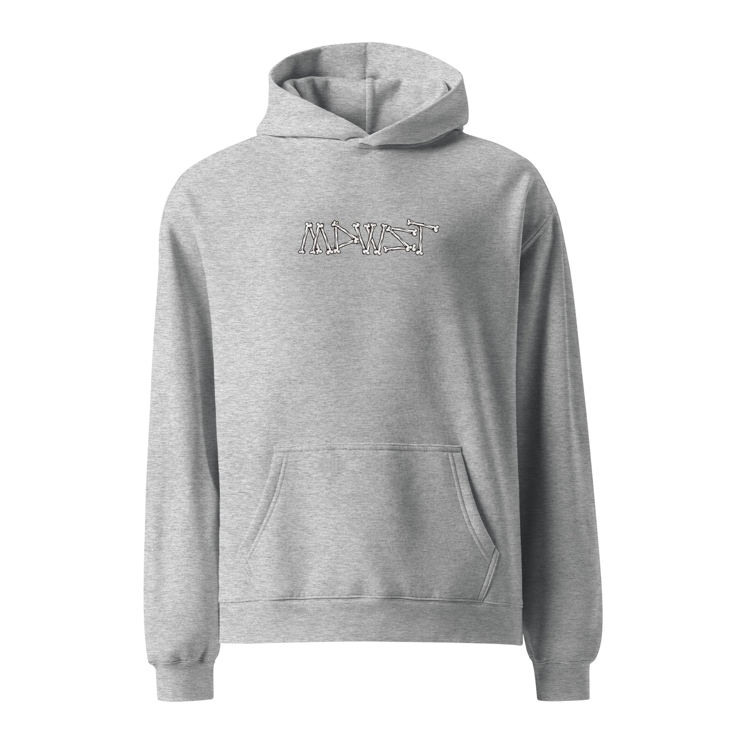 MDWST bones - Unisex oversized hoodie