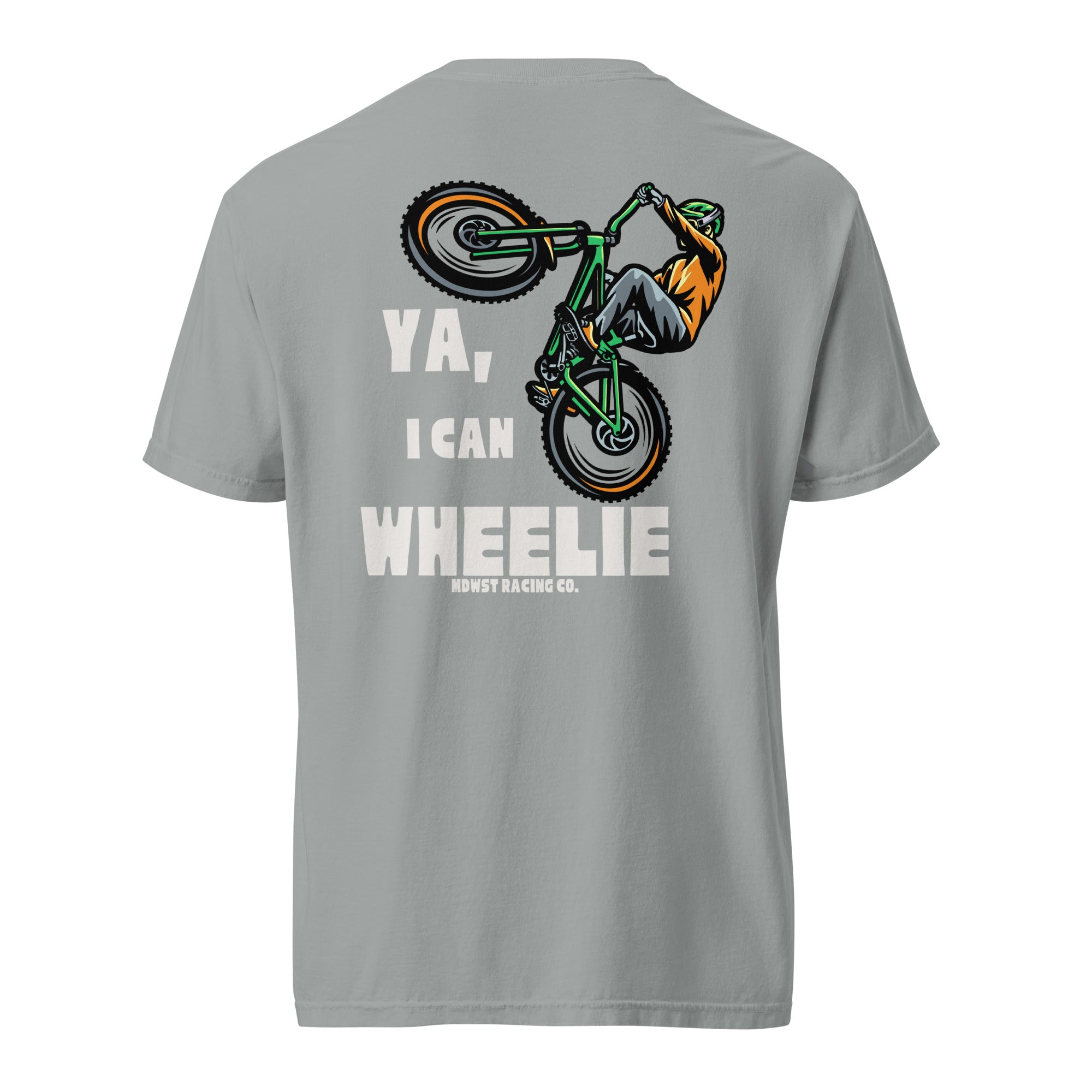 "Wheelie" heavyweight t-shirt