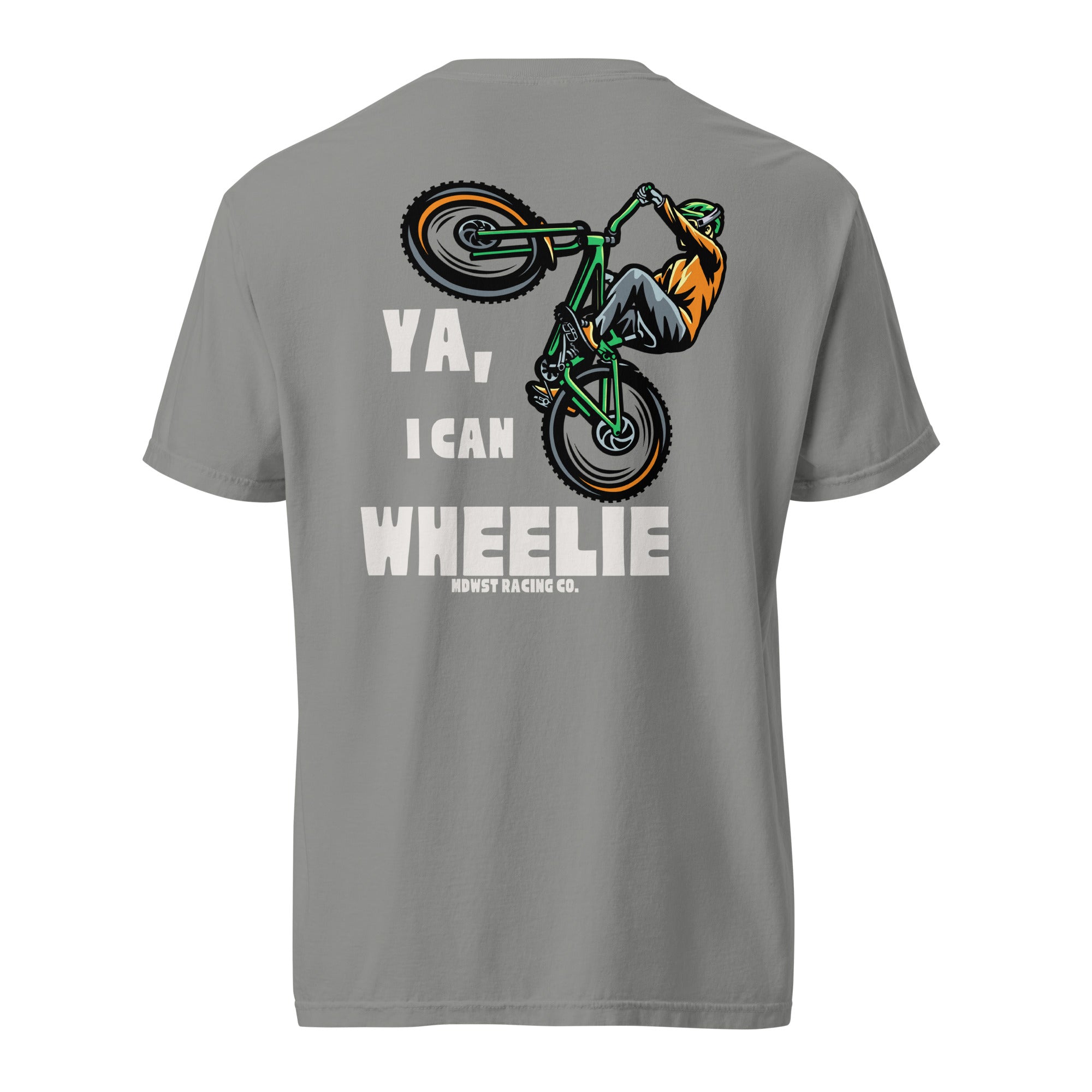 "Wheelie" heavyweight t-shirt