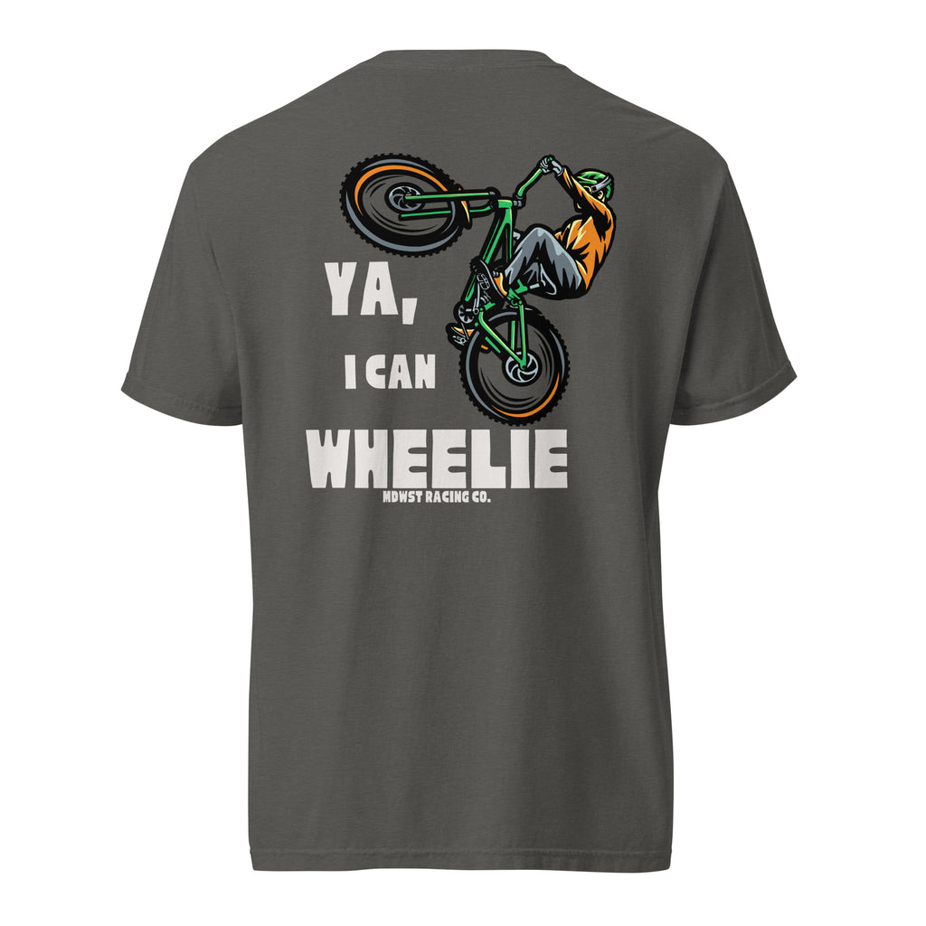 "Wheelie" heavyweight t-shirt