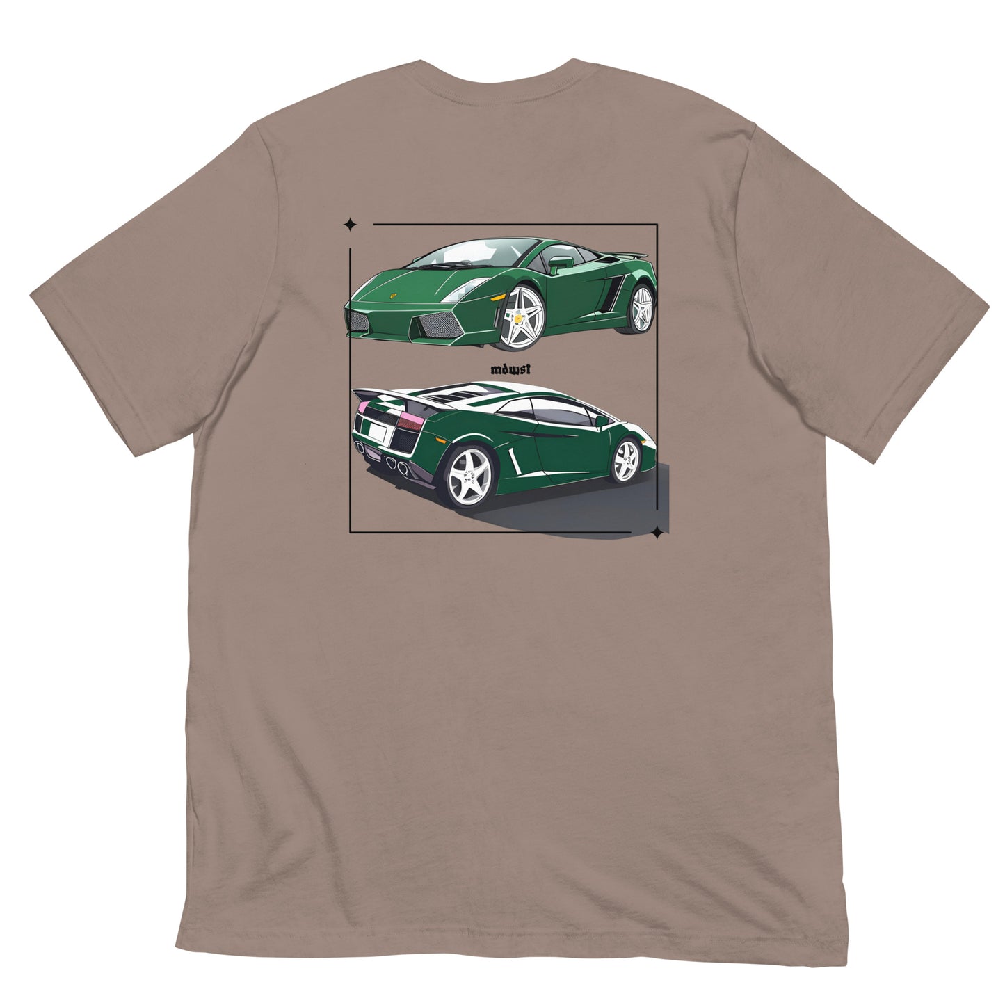 Square car - Unisex t-shirt