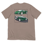 Square car Unisex t-shirt