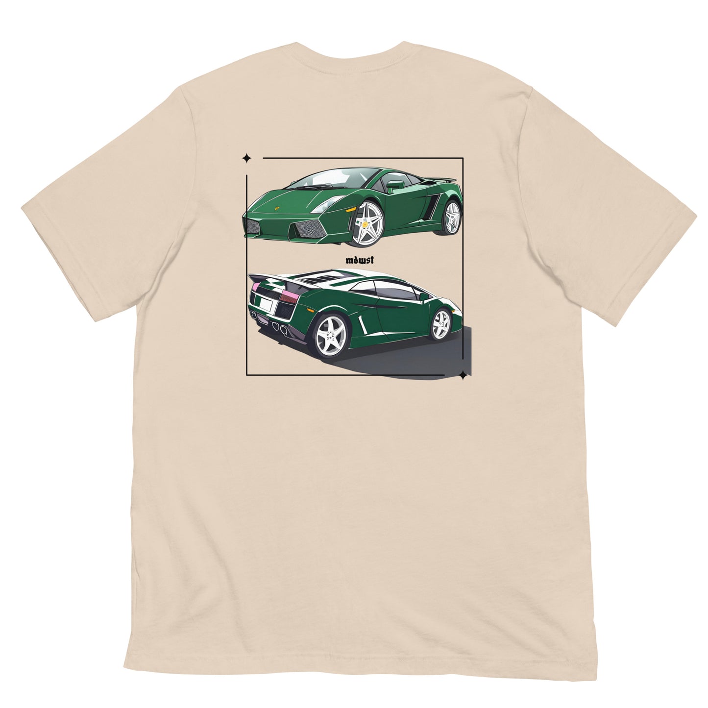 Square car - Unisex t-shirt