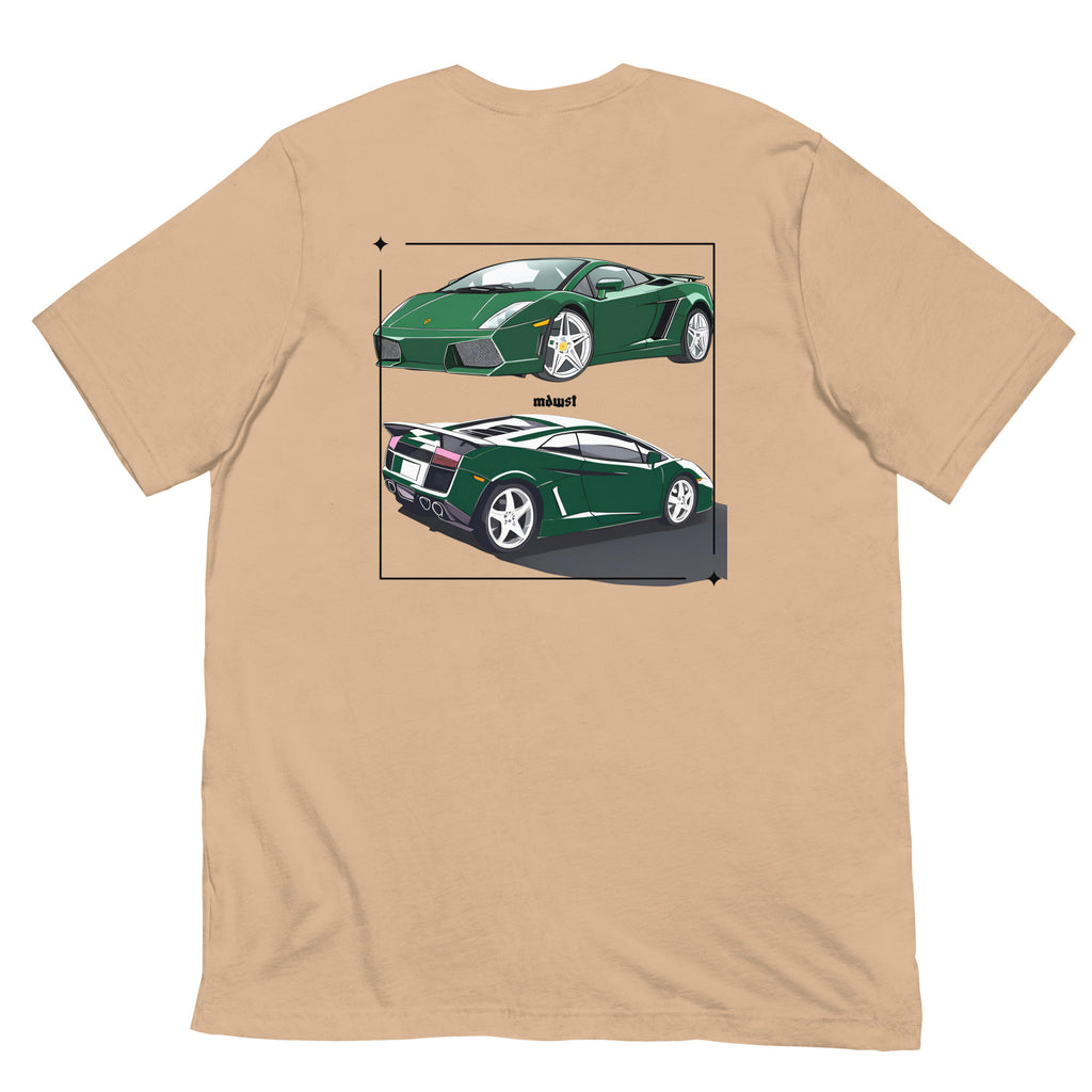 Square car Unisex t-shirt